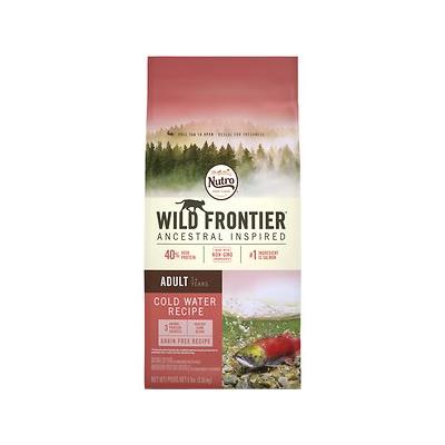 Nutro Wild Frontier Adult Cold Water Recipe Salmon Flavor High-Protein Grain-Free Dry Cat Food, 5-lb Bag