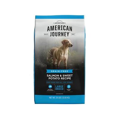 American Journey Large Breed Salmon & Sweet Potato Recipe Grain-Free Dry Dog Food, 24-lb Bag