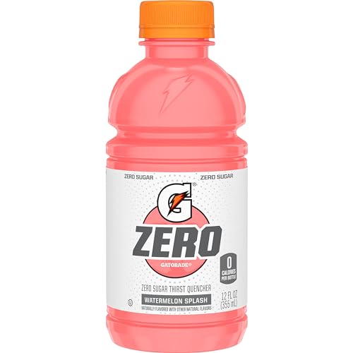 Gatorade Zero Sugar Thirst Quencher Watermelon Splash Sports Drink  12 Fl Oz  12 Pack Bottles thumbnail