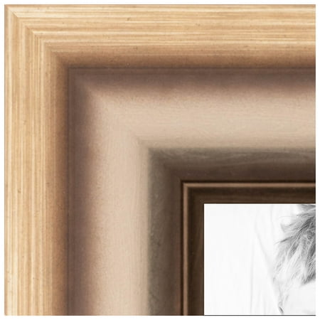 ArtToFrames 30  X 30  Anique Silver Picture Frame  30x30 Inch Silver Wood Poster Frame (WOM-4964)