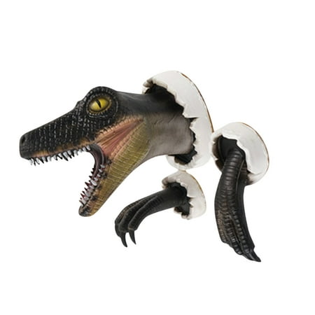 GWAABD Dinosaur Wall Mounted Head House Decor Ornaments 3D Wall Mount Dinosaur Bust Sculpture Wall-Broken Bursting Hanging Dinosaur Head with Claws Wa