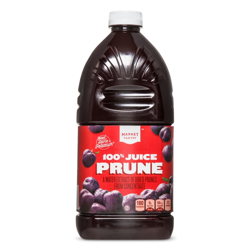 100% Prune Juice - 64 Fl Oz Bottle - Market Pantry Image