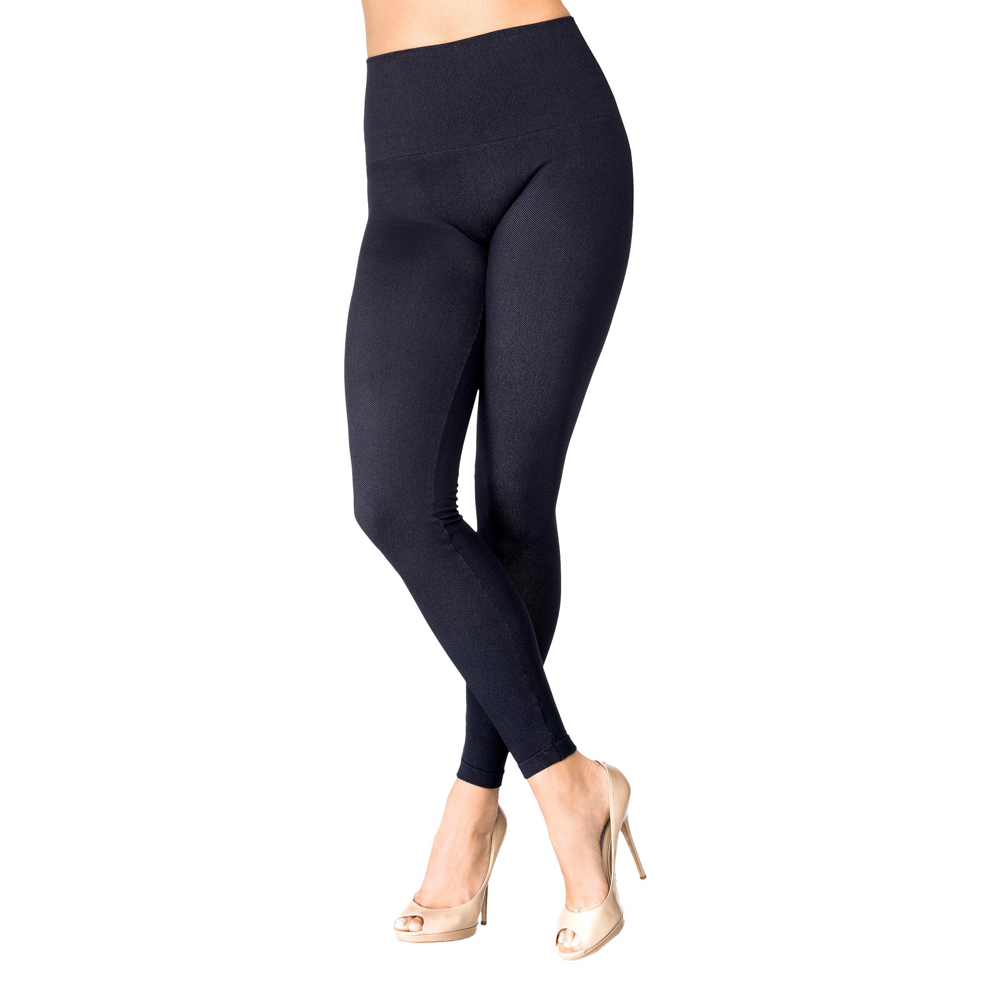 ASSETS by SPANX Women's Leggings DARK - Denim Shaping Leggings - Dark Indigo thumbnail