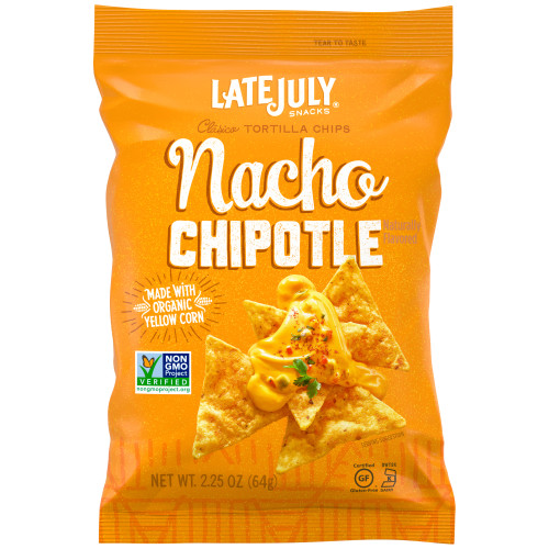 FODMAPs, Gluten & More Late July Nacho Chipotle Clasico Tortilla Chips 2.25oz Spoonful