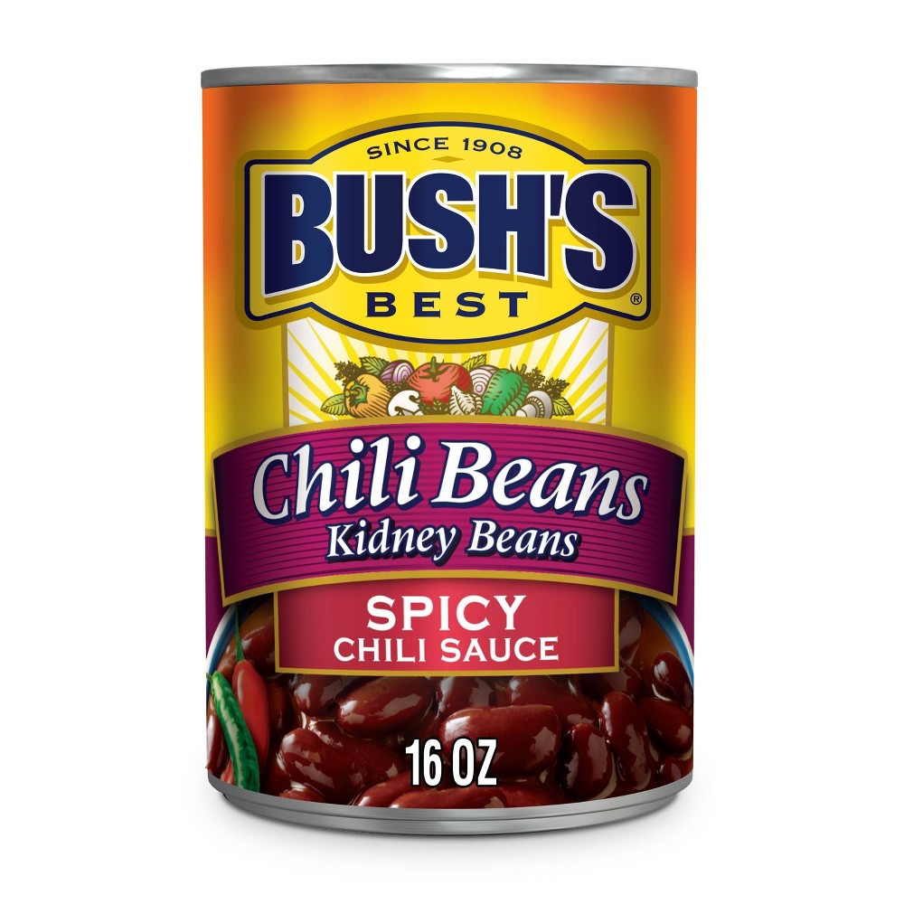 Bush's Kidney Beans in Spicy Chili Sauce - 16oz