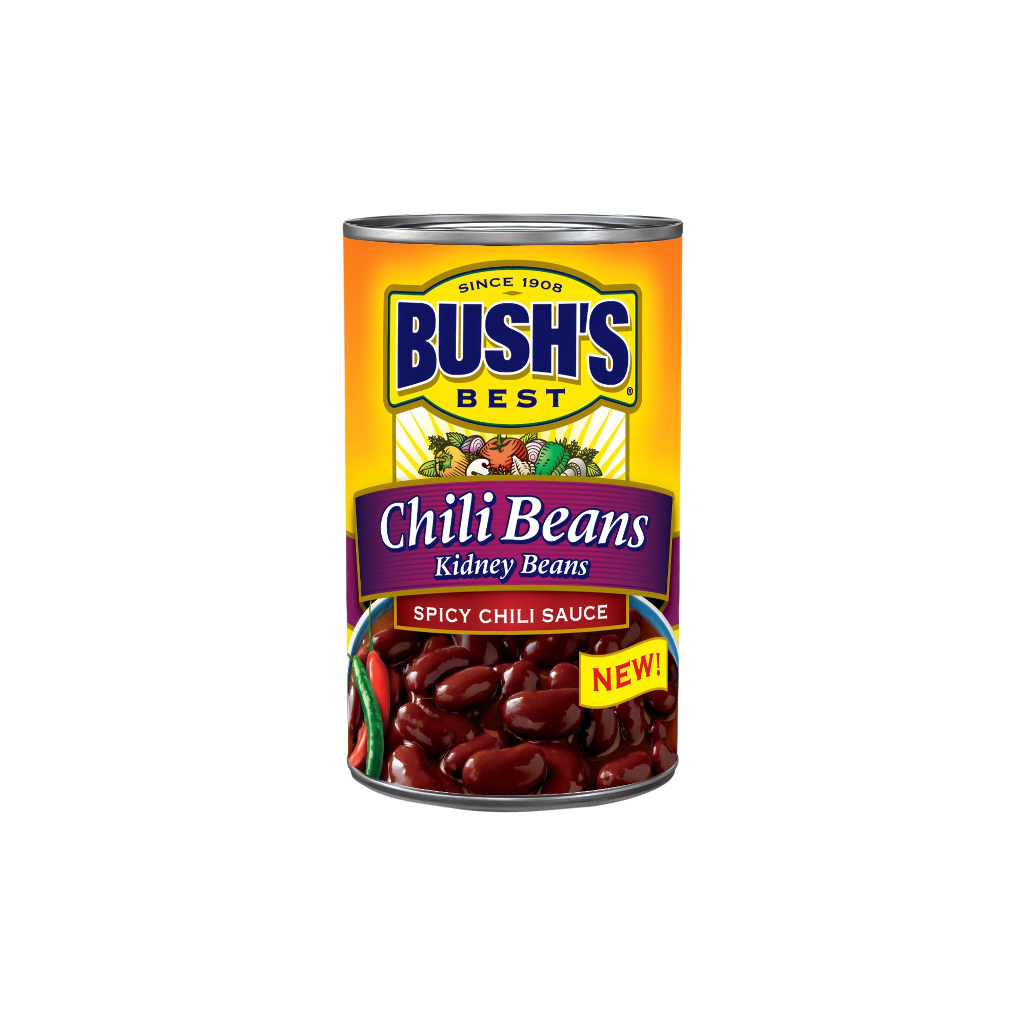 Bush's Kidney Beans in Spicy Chili Sauce - 16oz thumbnail