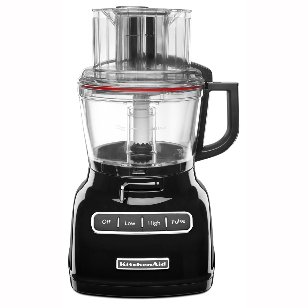 KitchenAid Refurbished 9 Cup Food Processor - Black RKFP0930OB