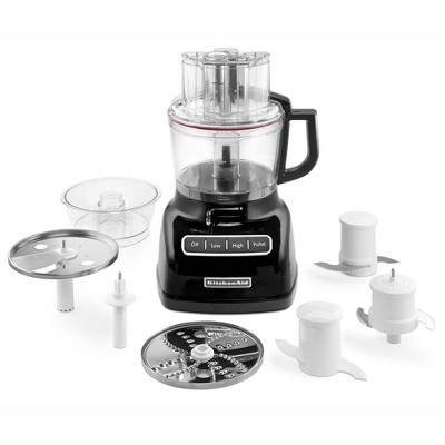 KitchenAid Refurbished 9 Cup Food Processor - Black RKFP0930OB thumbnail