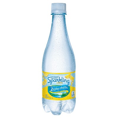 Zephyrhills Brand Sparkling Natural Spring Water Lemon - 6pk/16.9 Fl Oz Bottles thumbnail