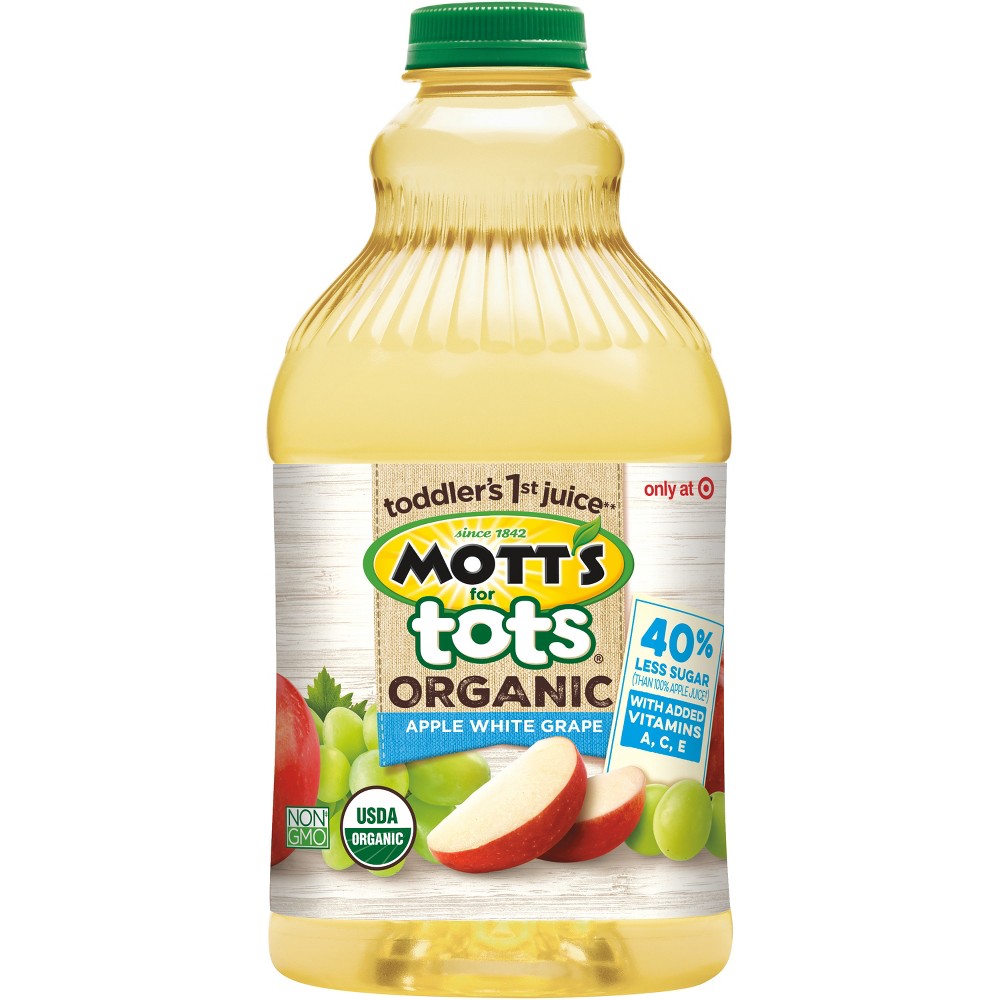 ORGANIC APPLE WHITE GRAPE JUICE BEVERAGE, APPLE WHITE GRAPE