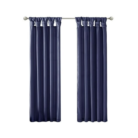 100% Polyester Twist Tab Lined Window Curtain MP40-6317