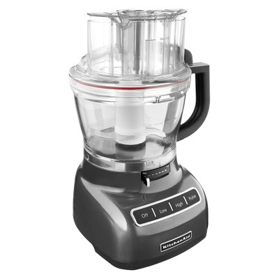 KitchenAid Refurbished 11-Cup Food Processor W/ Exactslice System in Black, RKFP1133QG thumbnail