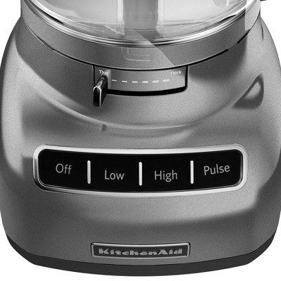 KitchenAid Refurbished 11-Cup Food Processor W/ Exactslice System in Black, RKFP1133QG thumbnail