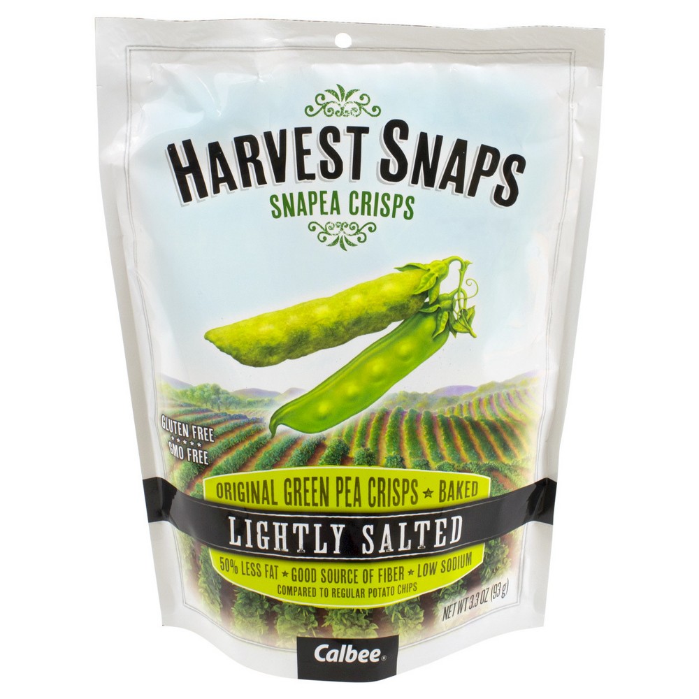 Harvest Snaps Lightly Salted Green Pea Crisps: Nutrition & Ingredients