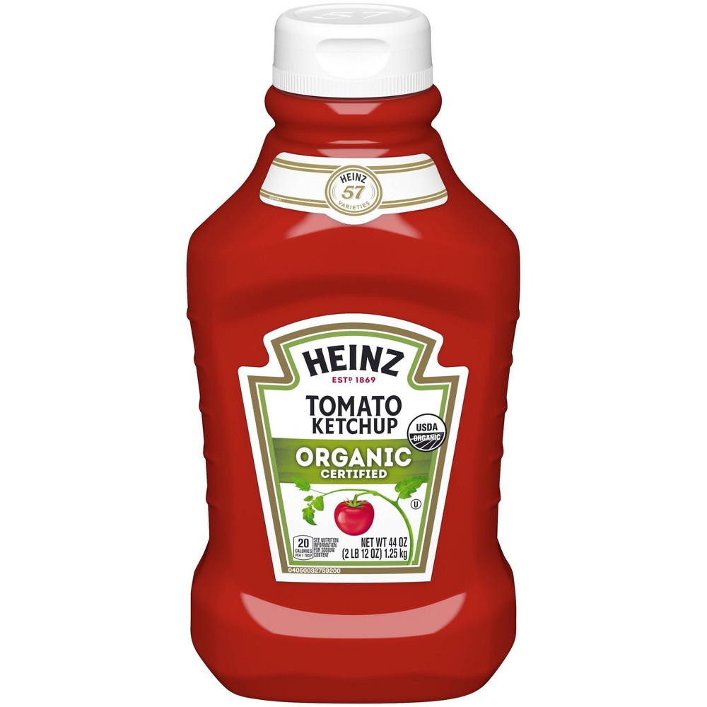 FODMAPs, Gluten & More Heinz Organic Ketchup 44oz Spoonful