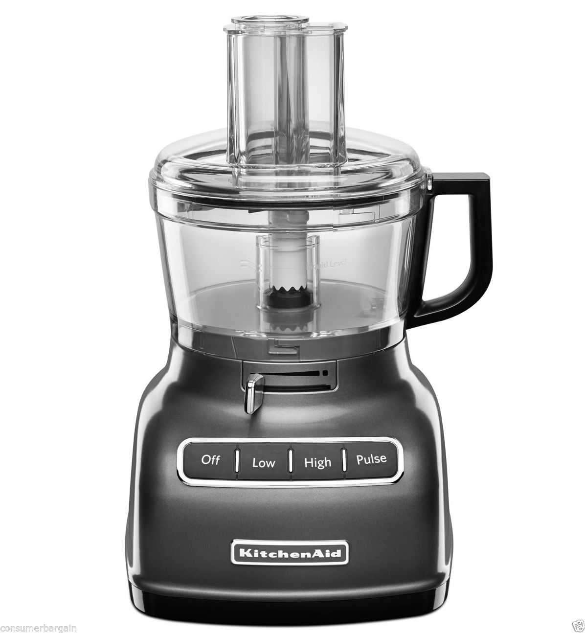 KitchenAid KFP0722QG 7-Cup Food Processor with Exact Slice System (Certified Used)