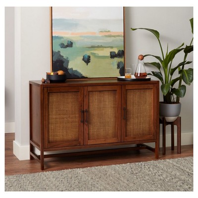Warwick 3 Door Accent TV Stand for TVs up to 59