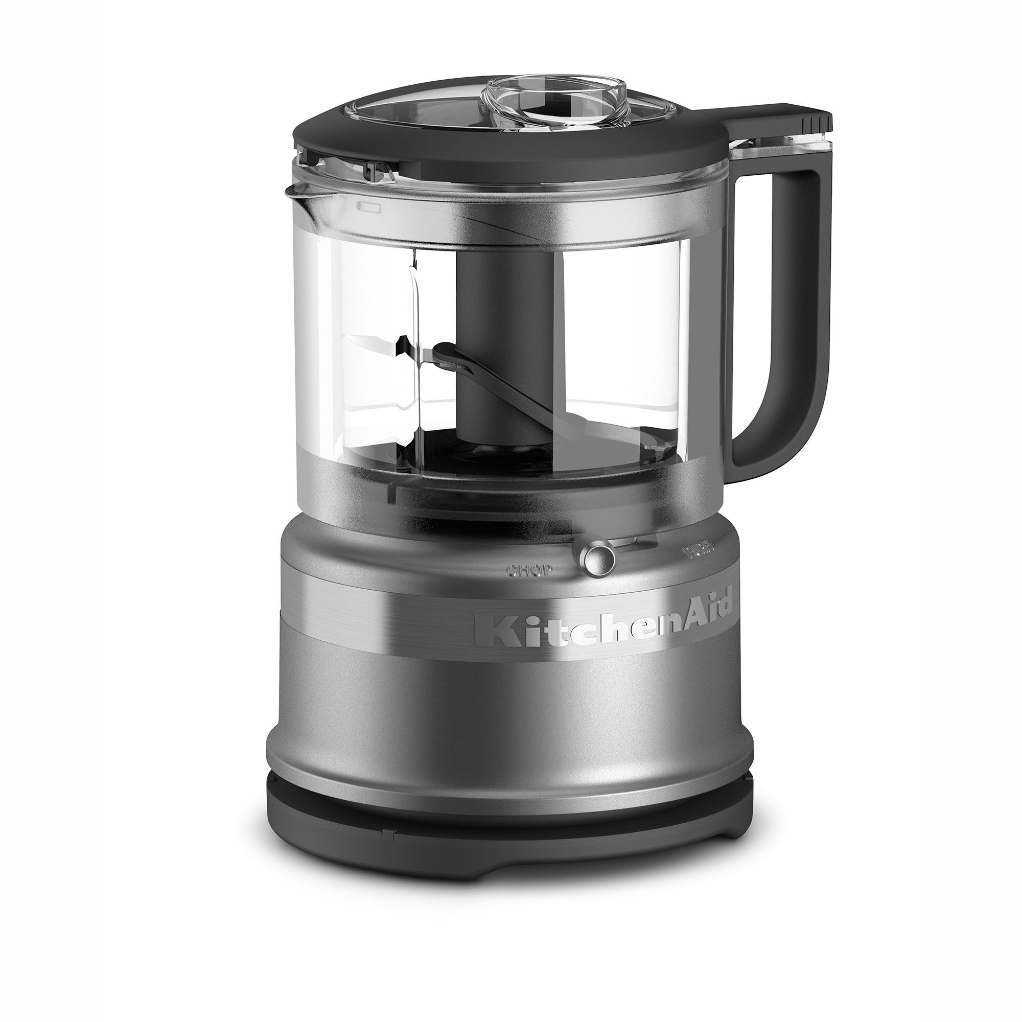 Restored KitchenAid 3.5 Cup Mini Food Processor Chopper  Silver (Refurbished) thumbnail
