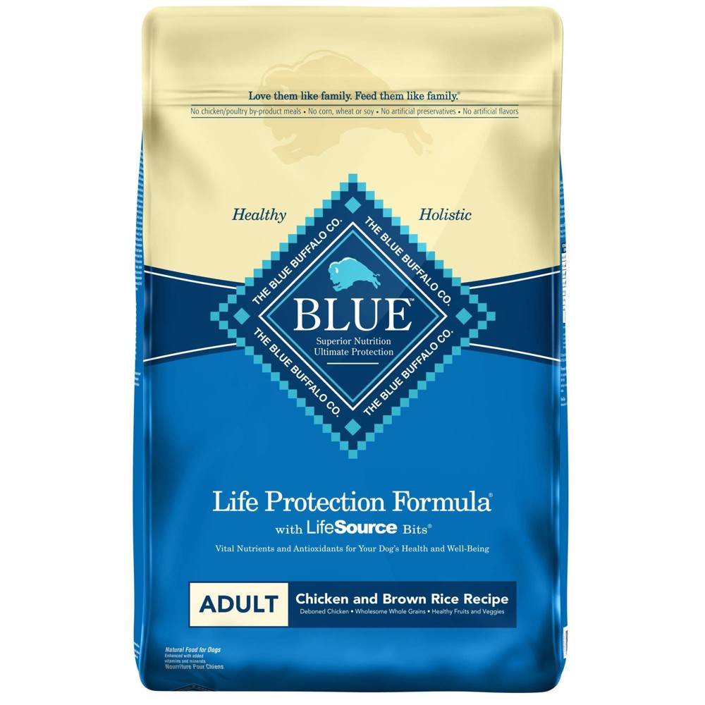 Blue Buffalo Life Protection Formula Adult Chicken & Brown Rice Recipe Dry Dog Food 24lb