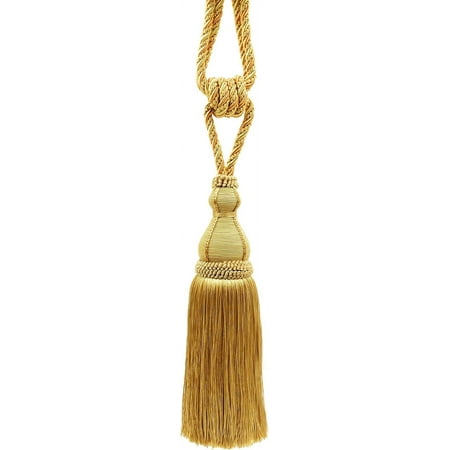 Collection Large Curtain & Drapery Tassel Tieback  Tassel Length 12  (30.5Cm)  30  Spread (76Cm) (Style# TBH15) Canary #4875 (Dark   Yellow ) Individu