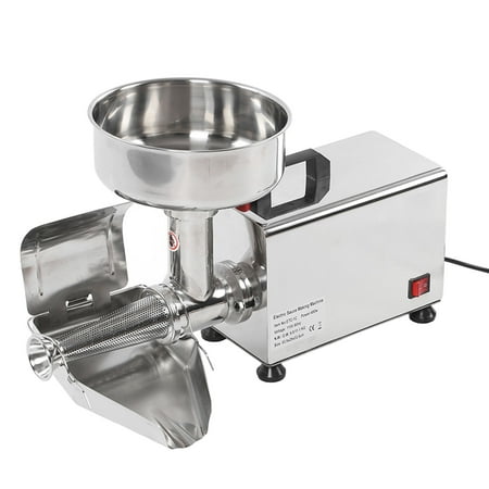 Electric Tomato Strainer Tomato Milling Machine - High Efficiency  Easy to Assemble and Use  Guaranteed - Simple Cleaning  Wide Application  Stainless