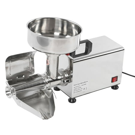 Electric Tomato Strainer  High Efficiency Stainless Steel Tomato Milling Machine  Easy to Assemble and Use  Guaranteed   Simple Cleaning