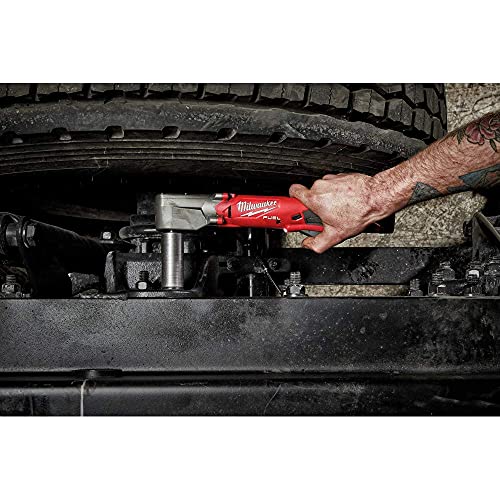 Milwaukee 2564-20 M12 FUEL Lithium-Ion 3/8 in. Cordless Right Angle Impact Wrench with Friction Ring (Tool Only) (Renewed) thumbnail