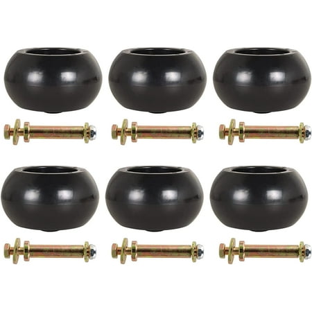 Waltyotur 6 Deck Wheels Kit Replacement for 1-603299 103-3168 103-4051 103-7263 68-2730 Models