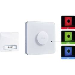 M-e Modern-electronics 41144 Wireless Door Bell Set Backlit Expandable