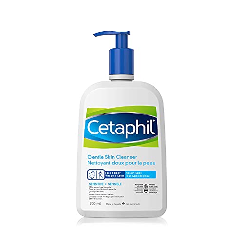 Cetaphil Gentle Skin Cleanser - Hydrating Face and Body Wash - Ideal for Sensitive Skin - Non-Irritating, Fragrance-Free - Dermatologist Recommended, 