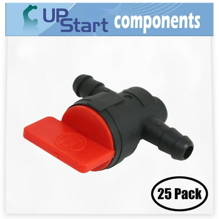 25-Pack 698183 Fuel Shut Off Valve Replacement for Briggs & Stratton 21B807-0134-B1 Engine - Compatible with 494768 Fuel Cut Off Shut Off Valve
