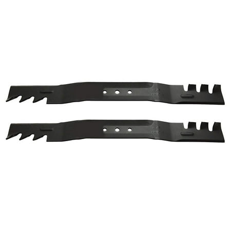 Set of 2 Toothed Mulching Blade Fits Toro Models Replaces 108-9764-03 108-9764-03-a 131-4547-03 131-4547-03-a