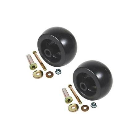 HYYYYH | (Pack of 2) Deck Wheel Kits for Exmark & Kubota 103-7263 Anti Scalp Mowers