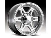 Raceline 886-RENEGADE 16  Cast Aluminum Wheel  RENEGADE 6 POLISHED 16X8 6X5.5 0mm