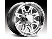 Raceline 888-RENEGADE 17  Cast Aluminum Wheel  RENEGADE 8 POLISHED 17X9 8X6.5 +6mm Fits Select: 2003-2005 DODGE RAM 2500 ST/SLT  2003-2006 CHEVROLET S