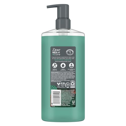 Dove Men+Care Body Wash to Rebuild Skin in the Shower Eucalyptus + Cedar Oil with Plant-Based Cleansers and Moisturizers  26 Oz thumbnail