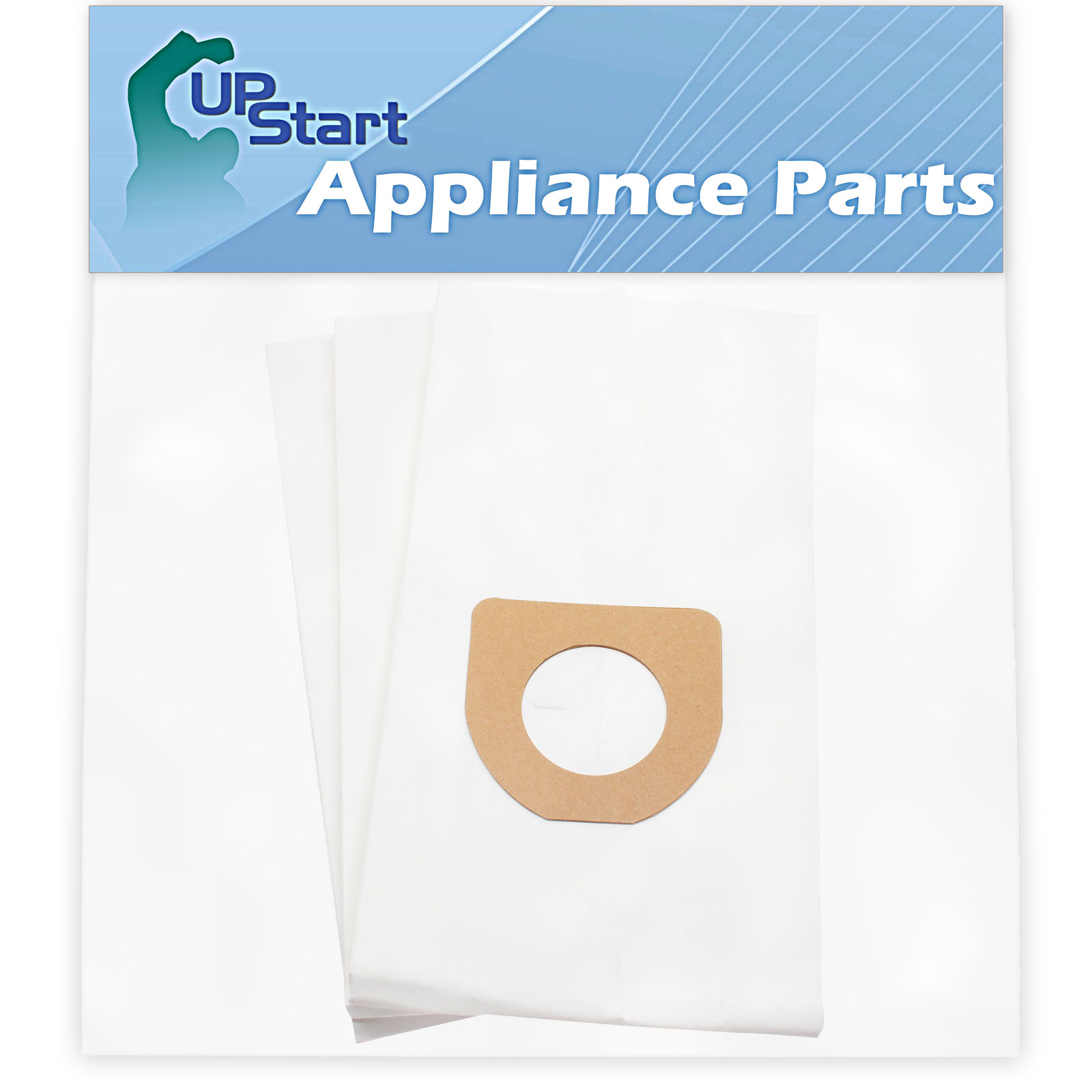 3 Replacement Bissell 3535-1 Vacuum Bags - Compatible Bissell Style 2 Vacuum Bags
