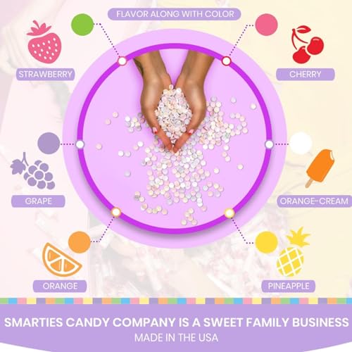 Smarties Assorted Flavor Hard Candy Rolls, 7 Oz, Pack of 3 thumbnail