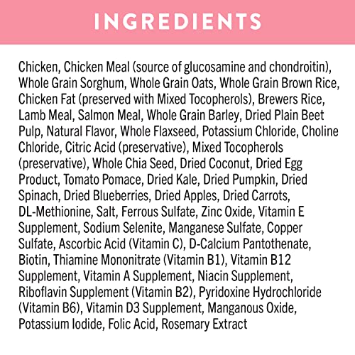 NUTRO ULTRA Adult Toy Breed High Protein Natural Dry Dog Food with a Trio of Proteins from Chicken, Lamb and Salmon, 4 Lb. Bag thumbnail