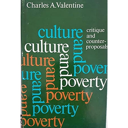 Pre-Owned Culture and Poverty: Critique and Counter-proposals Paperback