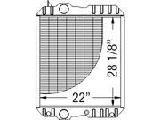 RAParts RE50311 New Radiator Fits John Deere Sprayer Tractor Windrower 4700 4710 4890 +