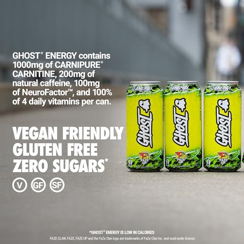 Ghost X Suns Sugar-Free Energy Drink  Orange Cream  16 Fl Oz (1 Can) thumbnail