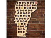 Vermont Beer Cap Map