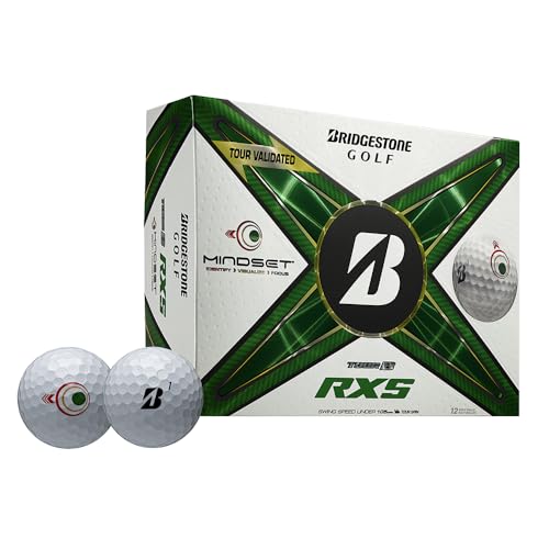 Photo 1 of Introducing the brand-new Tour B RXS golf balls from Bridgestone. Featuring the REACTIV X System and REACTIV iQ Smart Cover the Tour B RXS is designed to increase spin with better control. Ideal for players with swing speeds under 105 MPH who want additio