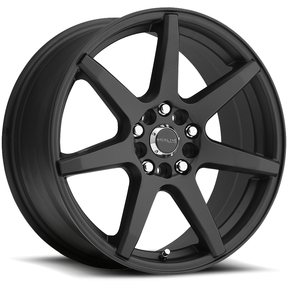Raceline 131B-EVO 17  Cast Aluminum Wheel  EVO BLACK 17X7.5 5X108/5X114.3 +20mm