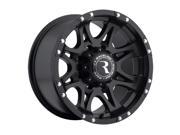 Raceline 981-RAPTOR 16  Cast Aluminum Wheel  RAPTOR BLACK 16X8 8X170mm 0mm