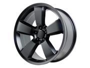 Topline Replicas - V1150 SRT Satin Black Wheel (20x9 /5x115mm/+20 Offset)