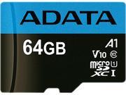 ADATA 64GB MicroSDHC Class 10 UHS-I