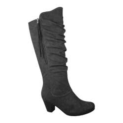 Women's Tender Tootsies Edina Wide Calf Boot Black PU