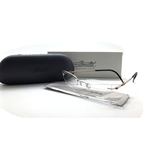Silhouette Eyeglasses Frames TITAN NEXT GENERATION 4300 6051 GOLD RUSH 5227